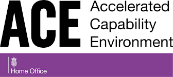 Logo of ACE Accelerated Capability Environment from the UK's Home Office