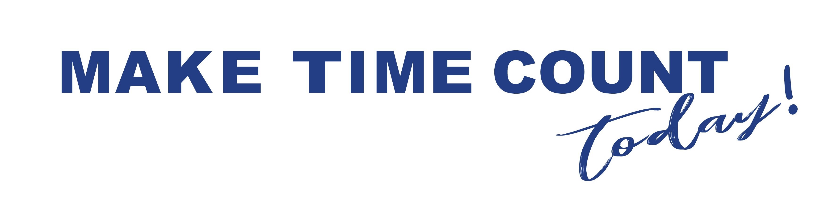 Make Time Count Today logo